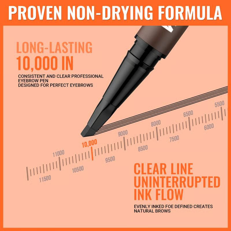 🎁Buy 1 Get 1 Free🔥 4D Brow Pen – For Natural, All-Day Eyebrow & Eyeliner Perfection! 💁♀