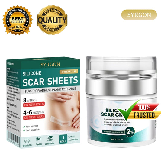 SYRGON™️-Professional Silicone Scar Sheets king- Scars Removal Treatment-Anti-Aging