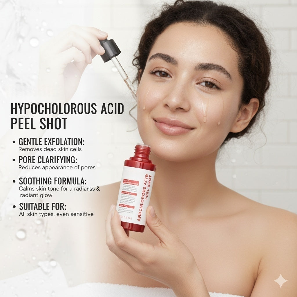 Hypochlorous Acid Rice Pee!Shot For Face & Body