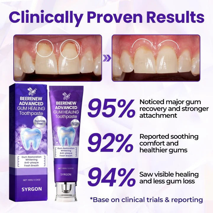 🔥NOW 50%OFF 🔥BeeRenew Advanced Gum Healing Toothpaste