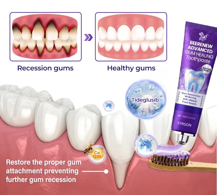 🔥NOW 50%OFF 🔥BeeRenew Advanced Gum Healing Toothpaste