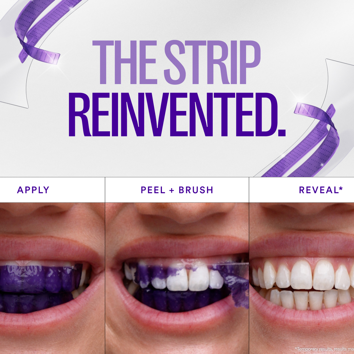 😺Whiter teeth in just 30s?! 🔥Last day 50% off - V34 Whitening Strips