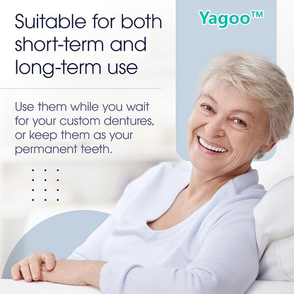 Dentures for 3 Years❓❓❓ Relax—Full Refund If They Fail✅Paypal and Credit Card Payment Guarantee