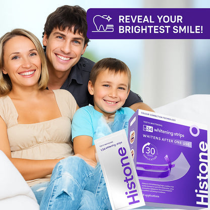 😺Whiter teeth in just 30s?! 🔥Last day 50% off - V34 Whitening Strips