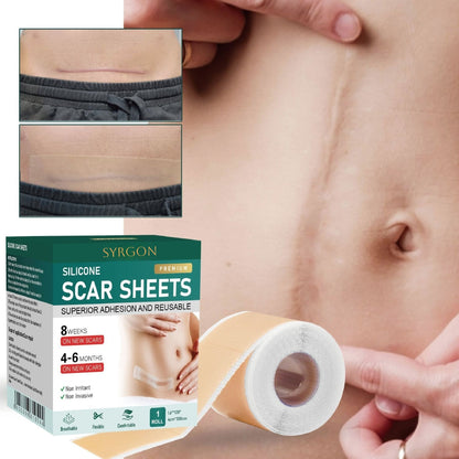 SYRGON™️-Professional Silicone Scar Sheets king- Scars Removal Treatment-Anti-Aging