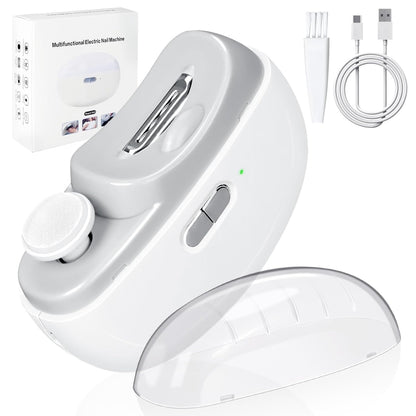 🎁 Hot Sale 50%OFF🔥2 in 1 Automatic Electric Nail Clipper with Polishing
