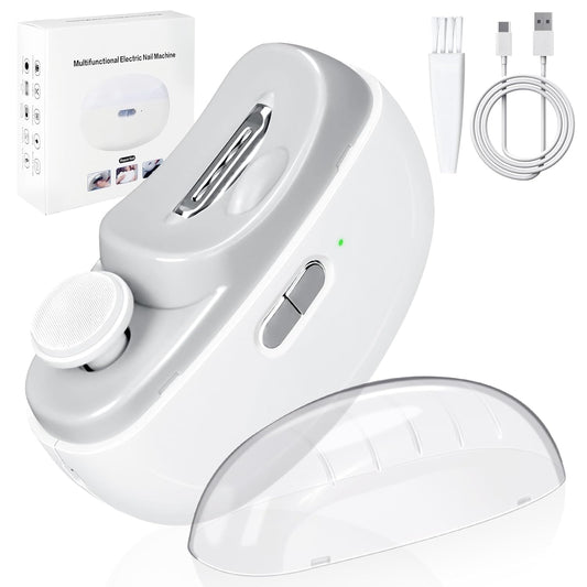 🎁 Hot Sale 50%OFF🔥2 in 1 Automatic Electric Nail Clipper with Polishing