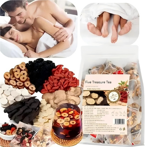 🍵Five Treasure Tea Men's tonic improves duration, erection strength, and size💪💪💪