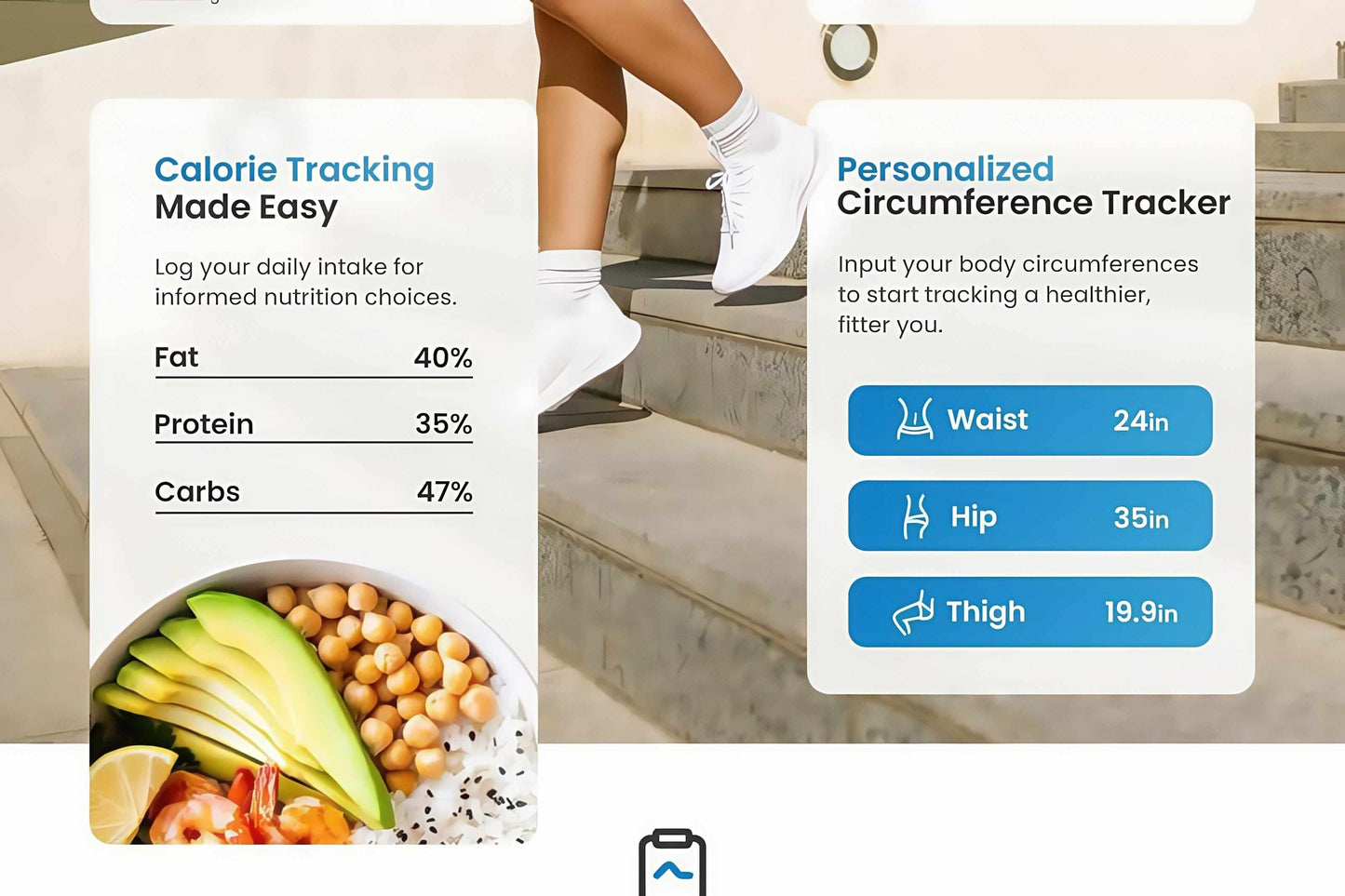✨LAST DAY SALE 50% OFF✨Smart Scale with  Bluetooth Weighting Scale Body Fat Monitor and BMI Calculation
