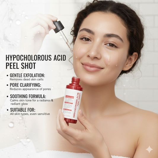 Hypochlorous Acid Rice Pee!Shot For Face & Body