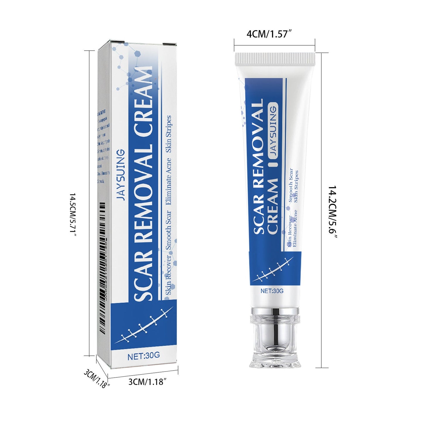 4-Day Scar Removal + 100% Refund If Not Working 🔥 50% off repair cream to smooth out blemishes!🔥