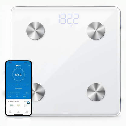 ✨LAST DAY SALE 50% OFF✨Smart Scale with  Bluetooth Weighting Scale Body Fat Monitor and BMI Calculation