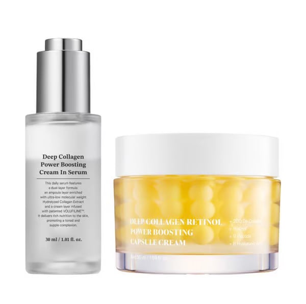 🏆 #1 Bestselling🏆--Collagen Duo | Heavy Cream +  Serum, Full, Smooth and Glowing Skin✨