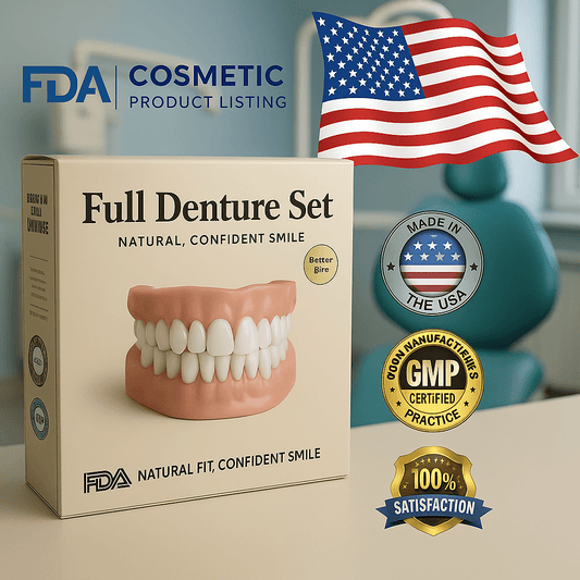 Dentures for 3 Years❓❓❓ Relax—Full Refund If They Fail✅Paypal and Credit Card Payment Guarantee