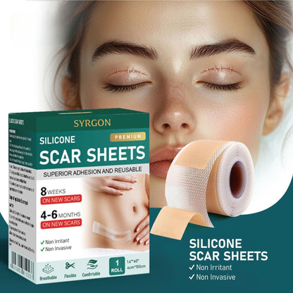 SYRGON™️-Professional Silicone Scar Sheets king- Scars Removal Treatment-Anti-Aging
