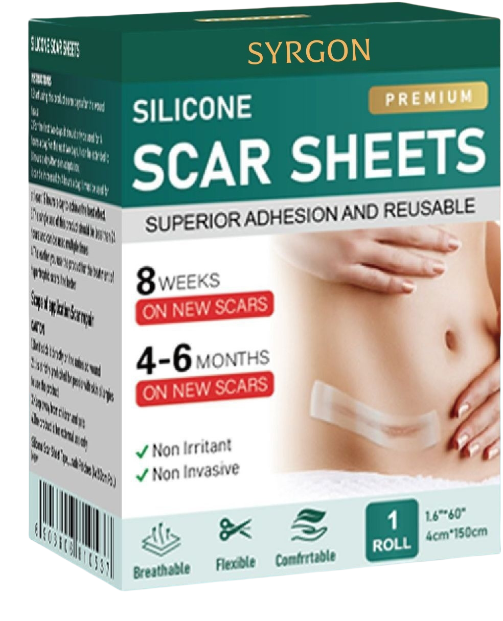 SYRGON™️-Professional Silicone Scar Sheets king- Scars Removal Treatment-Anti-Aging