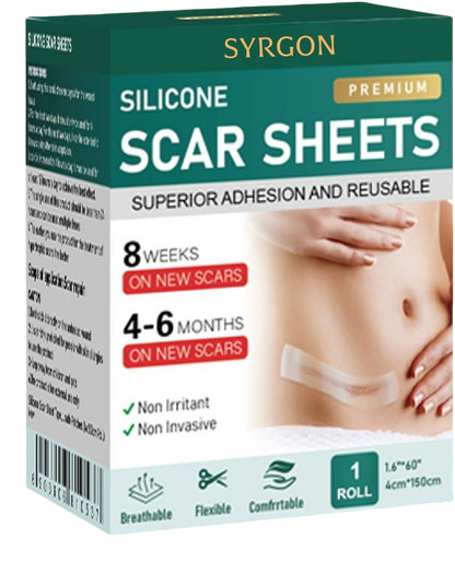 SYRGON™️-Professional Silicone Scar Sheets king- Scars Removal Treatment-Anti-Aging
